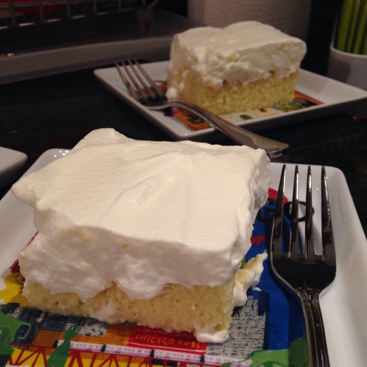 tres leche cake